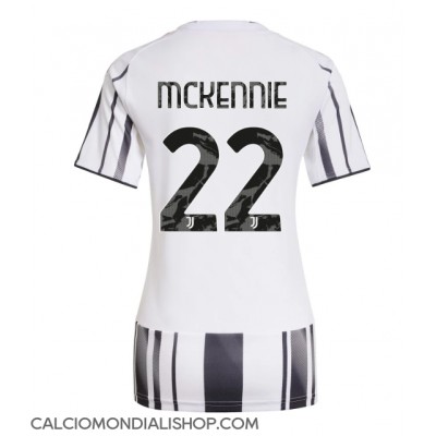 Maglie da calcio Juventus Weston McKennie #22 Prima Maglia Femminile 2025-26 Manica Corta Maglie da calcio Juventus Weston McKennie #22 Prima Maglia Femminile 2025-26 Manica Corta